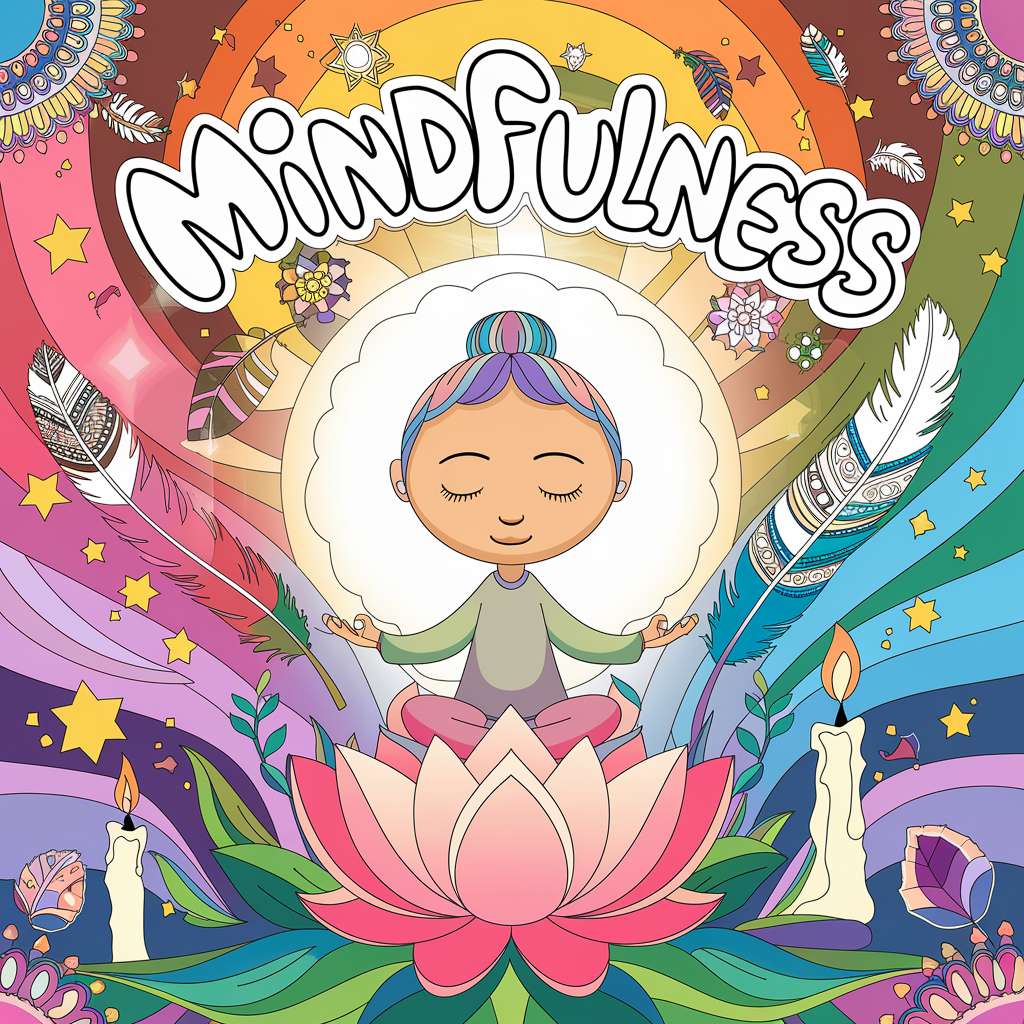 Free printable mindfulness coloring pages – calming and peaceful PDF designs
